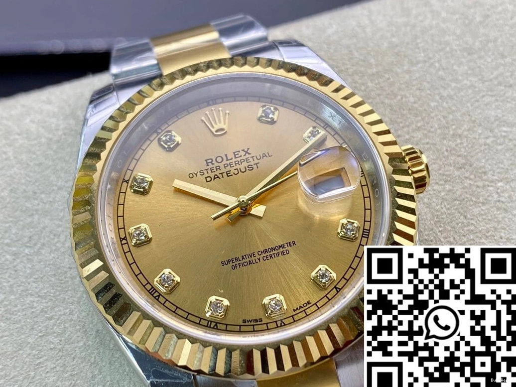 Factory Gold EW Datejust Yellow M126333-0011 Rolex 1018